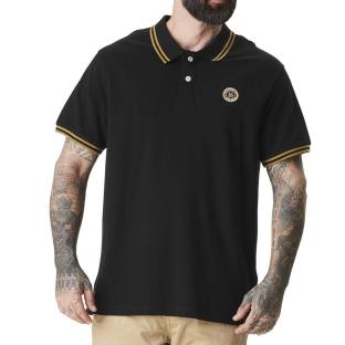 Polo Noir Homme Von Dutch RIDER pas cher