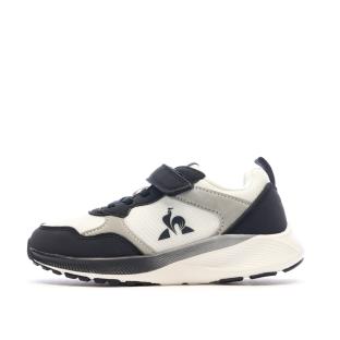 Baskets Marine/Blanc Garçon Le Coq Sportif R500 Ocean pas cher