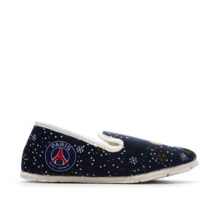 Pantoufles Marine Homme PSG Cinoel vue 0