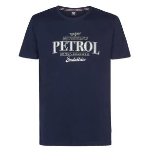 T-Shirt Marine Homme Petrol Industries Classics vue 0