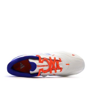 Chaussures de Futsal Blanc/Bleu/Rouge Homme Adidas Fevernova vue 0