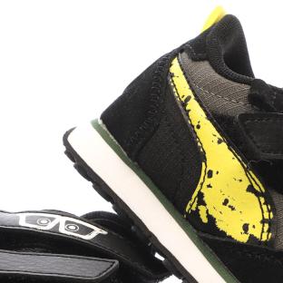 Baskets Noir/Jaune Junior Puma Rider FV Spongebob vue 7
