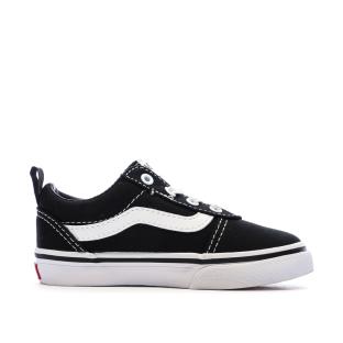 Baskets Noires/Blanches Enfant Vans Ward Slip-on vue 2