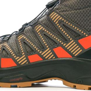 Chaussures de Randonnée Grise Garçon Salomon Xa Pro V8 vue 7