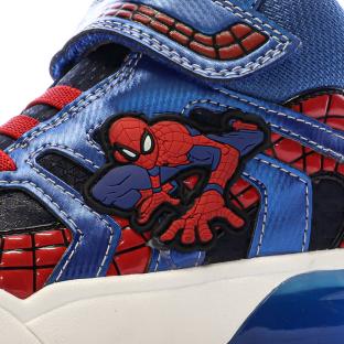 Baskets Bleu/Rouges Garçon Geox Grayjay vue 7