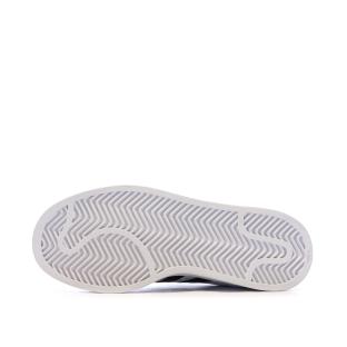 Baskets Blanc/Noir Junior Adidas Superstar II vue 5