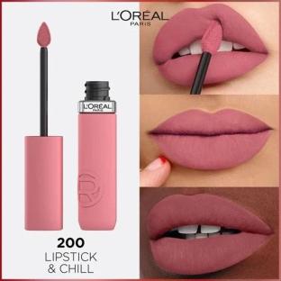Rouge à Lèvres Liquide Mat L'Oréal Paris 200 Lipstick & Chill vue 0