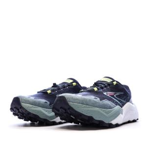 Chaussures de Trail Marine/Vert Femme Brooks Caldera 7 vue 6