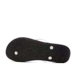 Tongs Grise Femme Roxy Ecitot vue 2