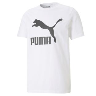 T-shirt Blanc Homme Puma Classic Logo pas cher