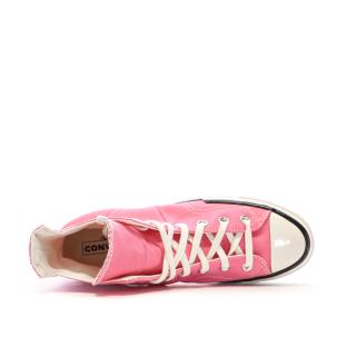 Baskets Roses Femme Converse Chuck 70 Plus vue 4
