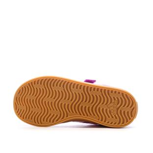 Baskets Violet Fille Adidas Court 3.0 vue 0