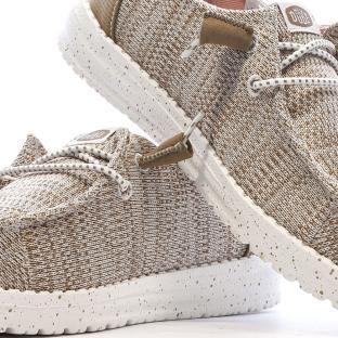 Chaussures Marron Mixte Hey Dude Walnut vue 0