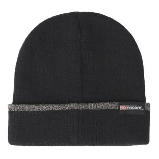 Bonnet Noir Homme Facom Avec Led vue 0