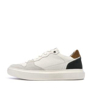 Baskets Blanches Homme Geox Deiven pas cher