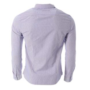 Chemises Blanc/Marine à Rayures Homme Teddy Smith Carton Ml vue 2