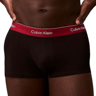 X5 Boxers Noir Homme Calvin Klein Jeans Low Rise Trunk vue 0