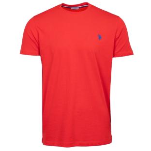 T-Shirt Rouge Homme US Polo ASSN Mick pas cher