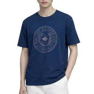 T-Shirt Marine Homme Lee Cooper GLC2041 vue 0