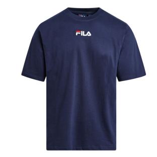 T-shirt Marine Homme Fila Embroidere pas cher