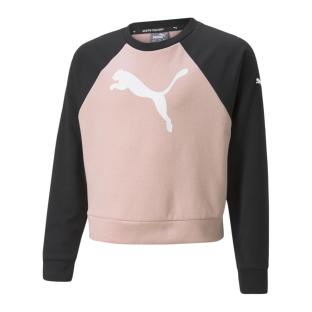 Sweat Rose/Noir Fille Puma Mdrn Spt pas cher