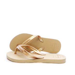 Tongs Dorées Femme Havaianas Hav. Elegance pas cher