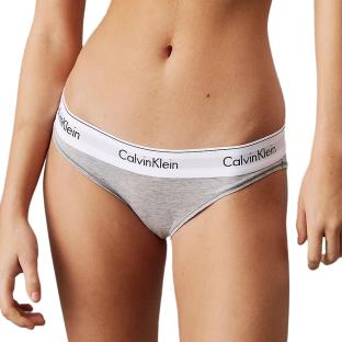Culotte Gris Femme Calvin Klein Jeans Bikini pas cher
