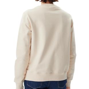 Sweat Écru Femme Calvin Klein Gradient Monologo vue 2