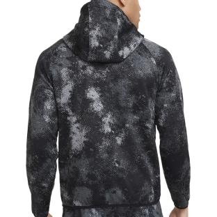 Sweat à Capuche Noir/Gris Homme Nike Camo vue 2
