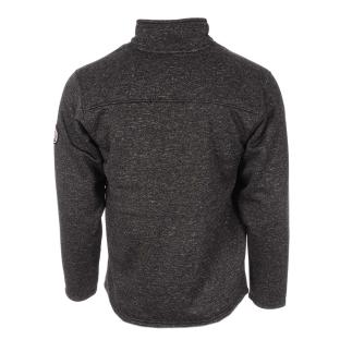 Veste Polaire Noir/Gris Homme Paname Brothers Sherpa vue 0