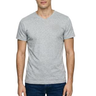 T-Shirt Gris Homme Lee Cooper GLC1986 vue 0