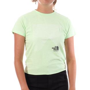 T-shirt Vert Femme The North Face W Coordinates pas cher