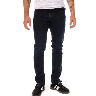 Jean Slim Noir Homme Freeman Jimmy vue 0