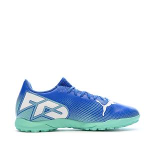 Chaussures de Foot Bleues Homme Puma Future 7 Play TT vue 2