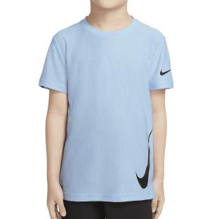 T-shirt Bleu Garçon Nike Dry pas cher