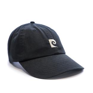 Casquette Noir Uni Homme Pierre Cardin LOG vue 0