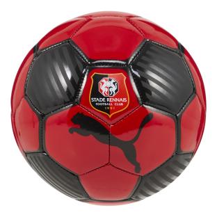 Stade Rennais Mini Ballon Rouge/Noir Puma Essential pas cher