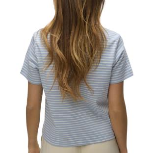 T-Shirt Bleu/Blanc Femme Vero Moda Naima vue 0