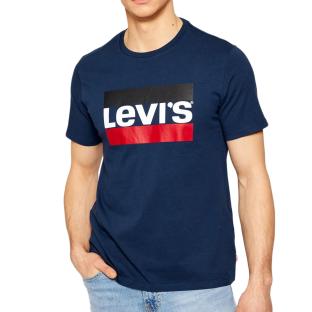 T-Shirt Marine Homme Levi's Sportswear pas cher