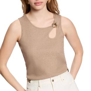Débardeur Beige Femme Morgan DESIA vue 0