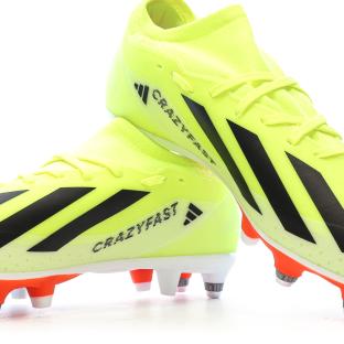 Chaussures de Foot Jaunes Homme Adidas X Crazyfast League SG vue 7
