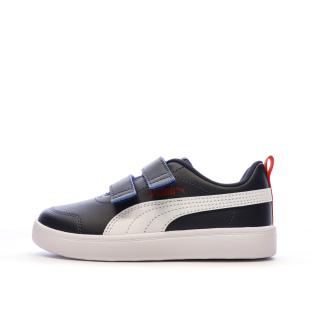 Baskets Marine Garçon Puma Courtflex pas cher