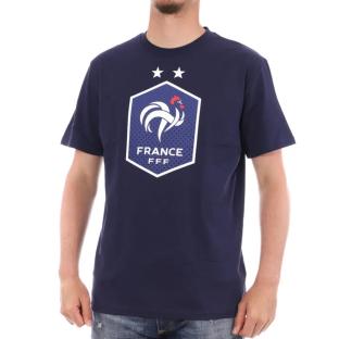 T-shirt Bleu Homme Equipe de France Smu pas cher