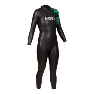 Combinaison Néoprène Mako Hali Plus Noir/Vert Mixte 1 vue 0