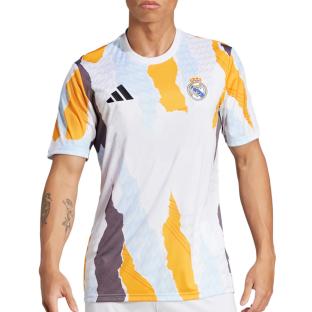 Real Madrid Maillot Prématch Multicolore Homme Adidas 24/25 vue 0