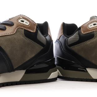Baskets Noires/Kaki Homme Redskins Oyat 3 vue 7