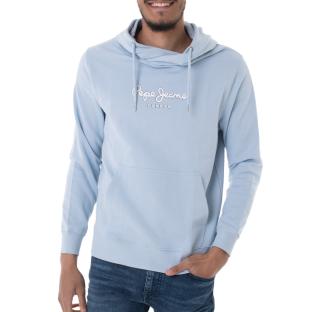 Sweat Bleu Clair Homme Pepe jeans Edward pas cher