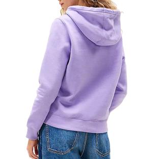 Sweat à Capuche Violet Femme Tommy Hilfiger Flag vue 2