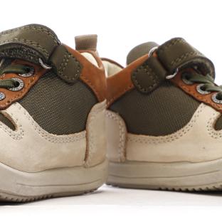 Baskets Hautes Beige/Camel Garçon Kickers Bottillon vue 7