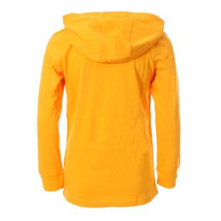 T-shirt Manches longues capuche Orange Garçon Reebok Hoodie vue 2